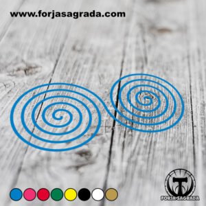 Geometría Sagrada Doble Espiral