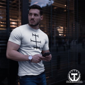 Camiseta con Símbolo Rúnico «Concentración» Hombre