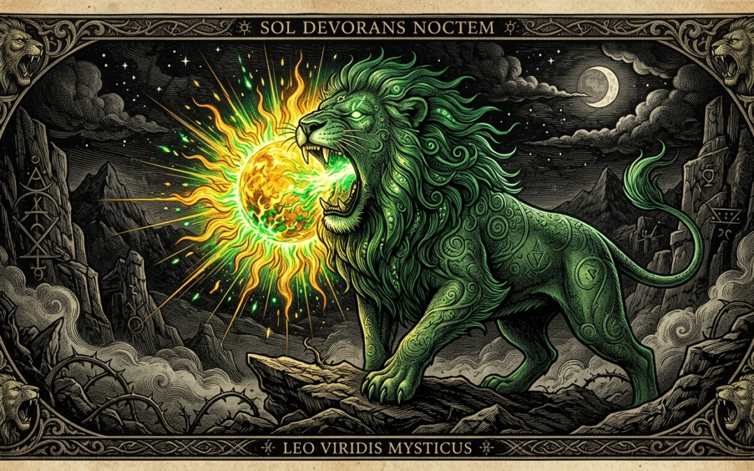 El León Verde Devorando al Sol