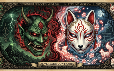 El Misterio de las Máscaras Japonesas Kitsune y Hannya