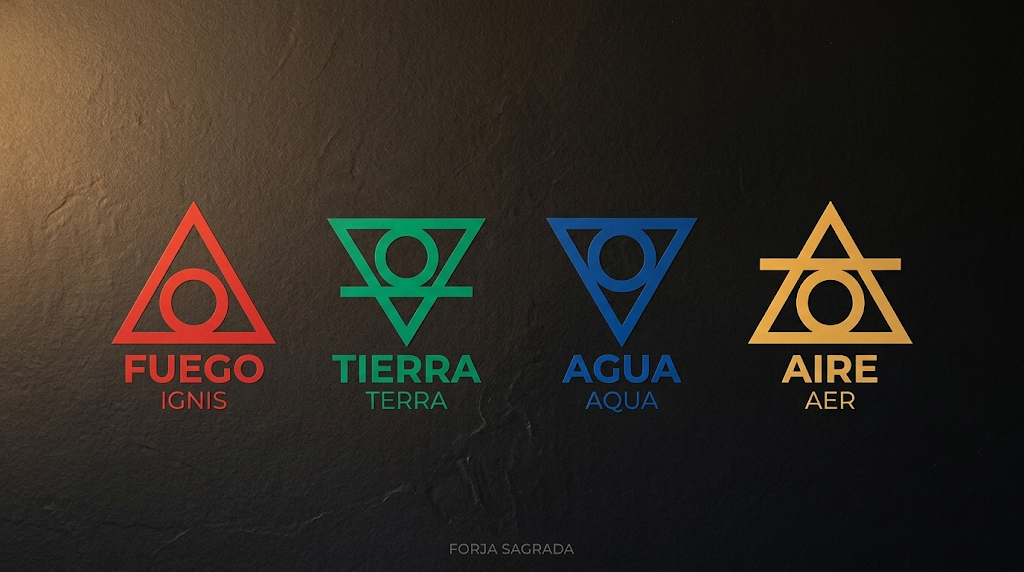 Los 4 elementos de la Alquimia: Cómo equilibrar la energía de tu hogar con geometría minimalista